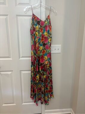 alice and olivia pania racerback floral maxi dress Alice + Olivia | Dresses | Alice Olivia Pania Racerback Maxi Dress In  Island Dreams Size 6 New With Tags
